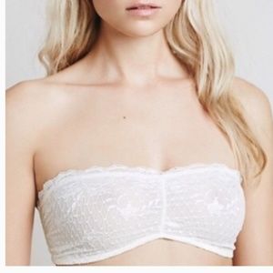 Free People Essential Lace Bandeau Bralette